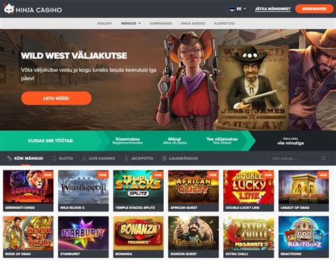 ninjacasino eesti|Online kasiino .